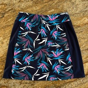 Tail White Label Women's Knit Skort 18 Inch Outseam Paradise Night XS